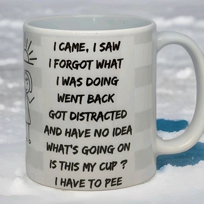 Funny Womens Mug Forgetful Sassy Wife Novelty Birthday Secret Santa Gift For Her