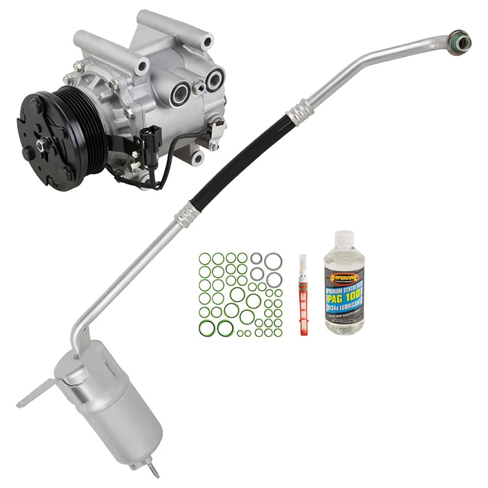 适用于捷豹 X 型 2002 2003 2004 2005 年交流压缩机和空调套件 TCP — 第 1/1 张图片