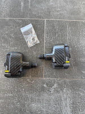 Pedals Look Keo Blade Aero Carbon + 9 cleat sets - new and light use! - Image 1 of 4