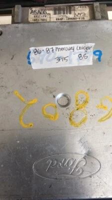 Computadora ecu e6SF-12A650-Y1D Mercury Cougar o Ford Thunderbird 1986-1987 ecm Foto 1 de 2