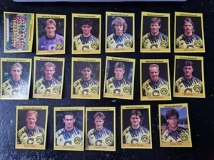 BORUSSIA DORTMUND 17 different stickers from Panini Fussball (German) 94 - Picture 1 of 1