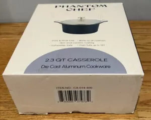 Phantom Chef 2,3 Quart Kasserolle Druckguss Aluminium Antihaft Keramikbeschichtung Neu im Karton - Bild 1 von 11