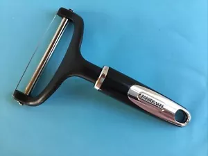 Farberware Cheese Slicer Wire Cutter with Roller Bar 7.5”X 5” Black & Chrome EX - Picture 1 of 2