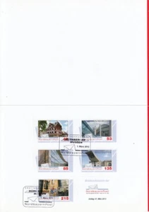 D. North Bavaria Post Nuremberg Museums 5 Values Foldable Brochure - Picture 1 of 2