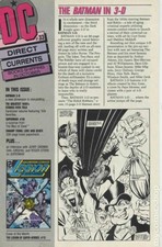 DC Direct Currents #33 VG+ 4.5 1990 Stock Image Low Grade