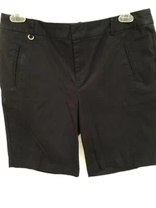 Charter club shorts Size 12 black beige or white - Picture 1 of 11