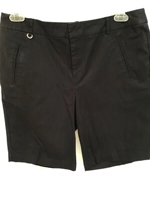 Charter Club Shorts Talla 12 Negro Beige o Blanco  Foto 1 de 4