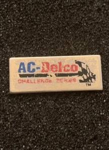 AC Delco Challenge Series Vintage Racing Flag Silver Tone Lapel Pin - SP8 - Picture 1 of 3