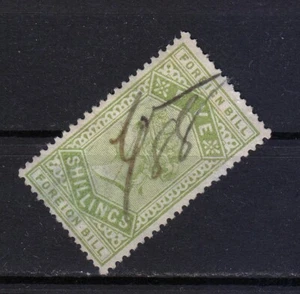 Great Britain Foreign Bill Five Shillings  used stamp Victoria period /004 - Picture 1 of 2