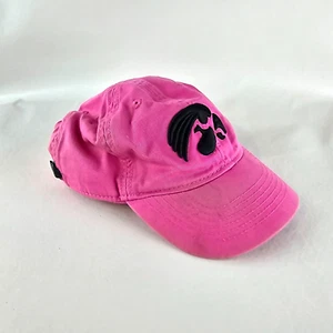 Iowa Hawkeyes Kids Hat Pink Legacy 92 Elastic Back Girls Basketball Football - Picture 1 of 10