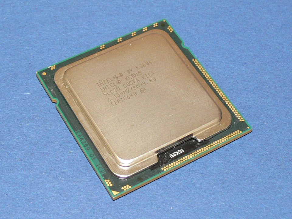 Intel Xeon SLC2N 4x 2,13GHz Bus Speed 4,8 Gt / S Quad Core Processor CPU LGA1366 - Image 1 of 1