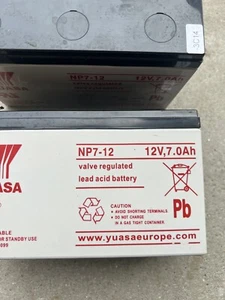 Batterie/Akku YUASA 12Volt 7.0 Ah - Bild 1 von 3