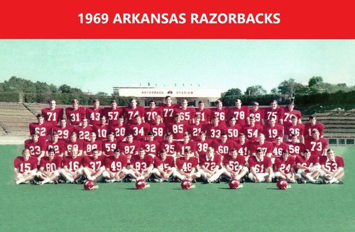 1969 ARKANSAS RAZORBACKS 8X10 TEAM PHOTO PICTURE NCAA FOOTBALL | eBay