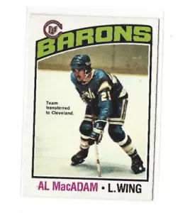1976-77 O-Pee-Chee #237 Al MacAdam EX - Picture 1 of 2