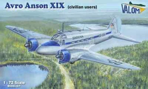 1/72 Post War Airliner : Avro Anson XIX [CIVILS] #72170 : VALOM - Picture 1 of 4