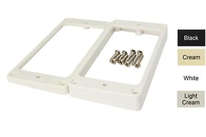 Plastic Mounting Rings for Humbuckers Flat - Picture 1 of 7