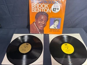 BROOK BENTON -THE SATIN SOUND (SMI RECORDS) VINYL DOUBLE LP - Imagen 1 de 2