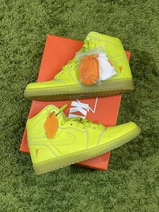 Talla 10 Air Jordan 1 Retro OG G8RD Alto Cyber Gatorade Nuevo - Sin Toalla - Imagen 1 de 6