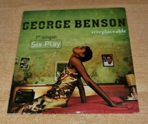 GEORGE BENSON Six play ULTRA RARE SPAIN PROMO CD SINGLE UNIQUE COVER CARD SLEEVE