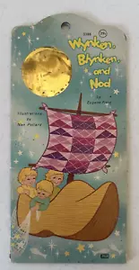 1967 Wynken Blynken and Nod children's PB vintage Field Pollard foil moon shoe - Picture 1 of 14