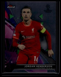 2021-22 Topps Finest UEFA Champions League #22 Jordan Henderson - Picture 1 of 2