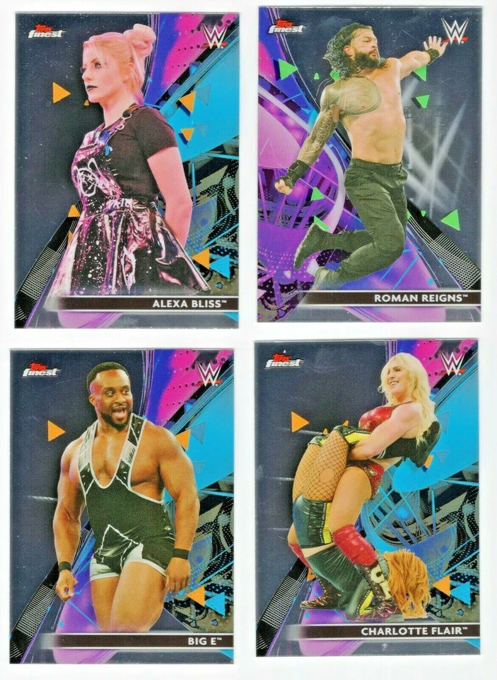 2021 Topps Finest WWE Base #1-100 Complete Your Set ~ You Pick! - Image 1 of 1