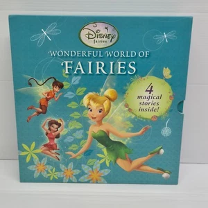 Wonderful World of Fairies Tinkerbell Disney HC 2011 4 Book Box Set Slip Case - Picture 1 of 4