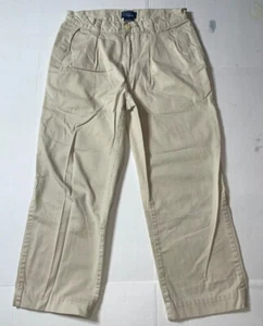 Preowned- Polo Ralph Lauren Pleated Classic Chinos Boys (Size 16) - Picture 1 of 6