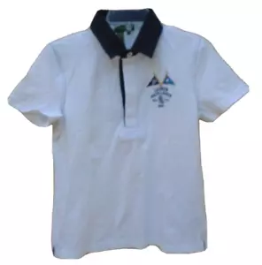 Lauren Jean Company Women's Polo Shirt Size P/M White - Picture 1 of 5