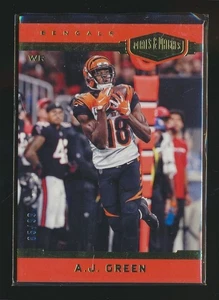 2018 PLATES PATCHES BASE /99 AJ GREEN BENGALS - Picture 1 of 1