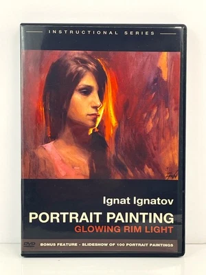 Ignat Ignatov Retrato Pintura al Óleo Instrucción DVD Borde Brillante Luz Foto 1 de 3