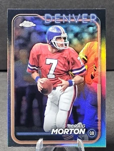 Fútbol americano Craig Mortin #64 Topps cromado 2024 refractor Denver Broncos - Imagen 1 de 2