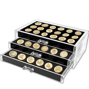 Wax Seal Stamp Storage 54-Slot Wax Seal Stamp Heads Storage Case Great Tool f... - Picture 1 of 6