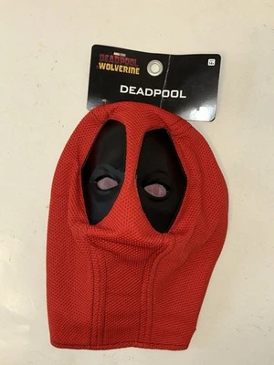 Deadpool & Wolverine Deadpool spirit Halloween Mask 2025 Zipper New - Image 1 of 4