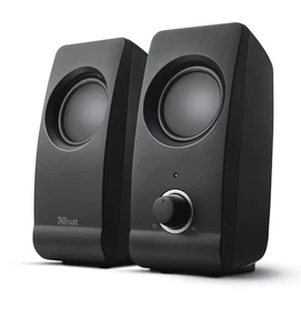 Głośniki PC Trust Remo 2.0, 16W (8W RMS), zasilane przez USB, gniazdo 3,5 mm, głos stereo - Zdjęcie 1 z 8