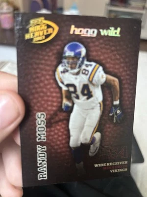 2003 Playoff Hogg Heaven - Randy Moss #83 Hogg Wild /150 - Image 1 of 2
