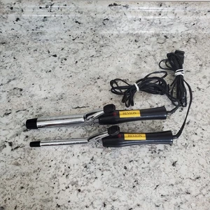 Juego de 2 rizadores Revlon RVC008A RVC008C de 1 pulgada y 3/4 pulgadas - Imagen 1 de 7