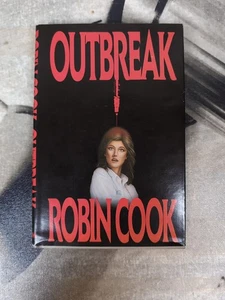 Robin Cook Outbreak 1987 Book Club Edition Hardcover with DJ Putnam Press EX - Picture 1 of 7