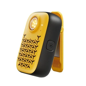 Water Resistant Wearable Clip-On Wireless Speakers with Clip Light Clean Sound - Picture 1 of 8