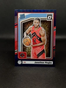 2024-25 Optic Purple Rated Rookie Jonathan Mogbo - Picture 1 of 2