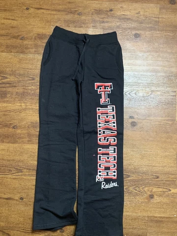 Black Texas Tech Sweatpants Cover
