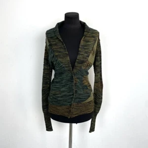 Étoile Isabel Marant Striped Plunge Neckline Sweater Wool Italy Arhive Size 34 - Picture 1 of 12