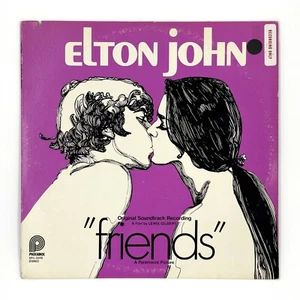 ELTON JOHN Soundtrack: Friends (Reissued in 1978 U.S. 10 Track LP) - Picture 1 of 5