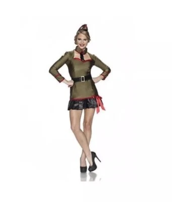 FATO DE HALLOWEEN MILITAR SEXY FEMININO LICENCIADO PLAYBOY CABO CUTIE XS Pequeno - Imagem 1 de 4