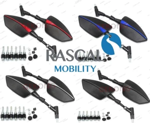 RASCAL MOBILITY SCOOTER MIRRORS RASCAL PAIR CAN FIT RASCAL MODELS - Picture 1 of 9