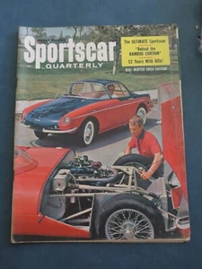 MOTOR TREND SPORTSCAR QUARTERLY WINTER 1958 MAGAZINE ALFA ROMEO OSCA - Bild 1 von 2