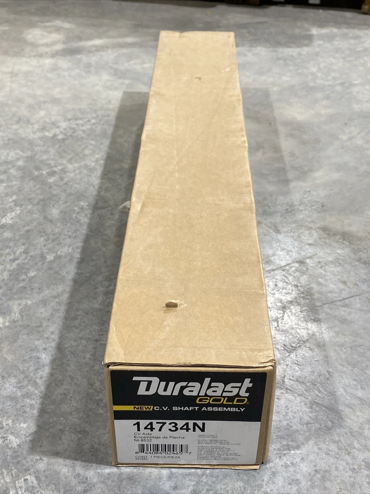 Duralast Gold CV Axle Shaft for Infinity M37, M35 NI-8532 New - Изображение 1 из 4