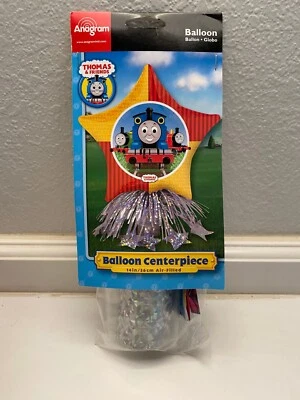 Thomas and Friends Happy Birthday Air Filled Balloon Centerpiece 14" - Image 1 of 2