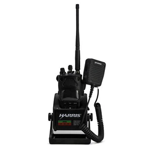 L3Harris XL-200P LTE Carry Holder, Turtleback, Black Leather Duty Belt Holster - Picture 1 of 7