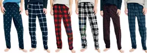 Nautica Men’s Lounge Pants Soft Fleece Pajama with Pockets, 2 Pack - Picture 1 of 26